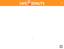 Tablet Screenshot of cafedonutsmn.com